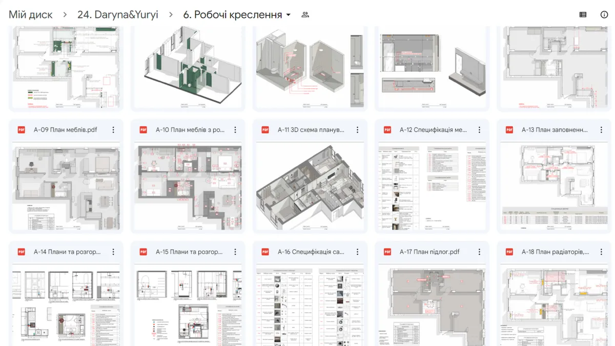Робочі креслення